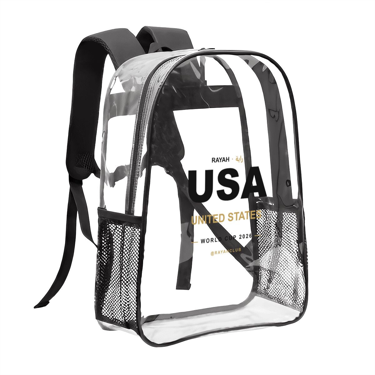 United States Clear Stadium Backpack — RAYAH.club