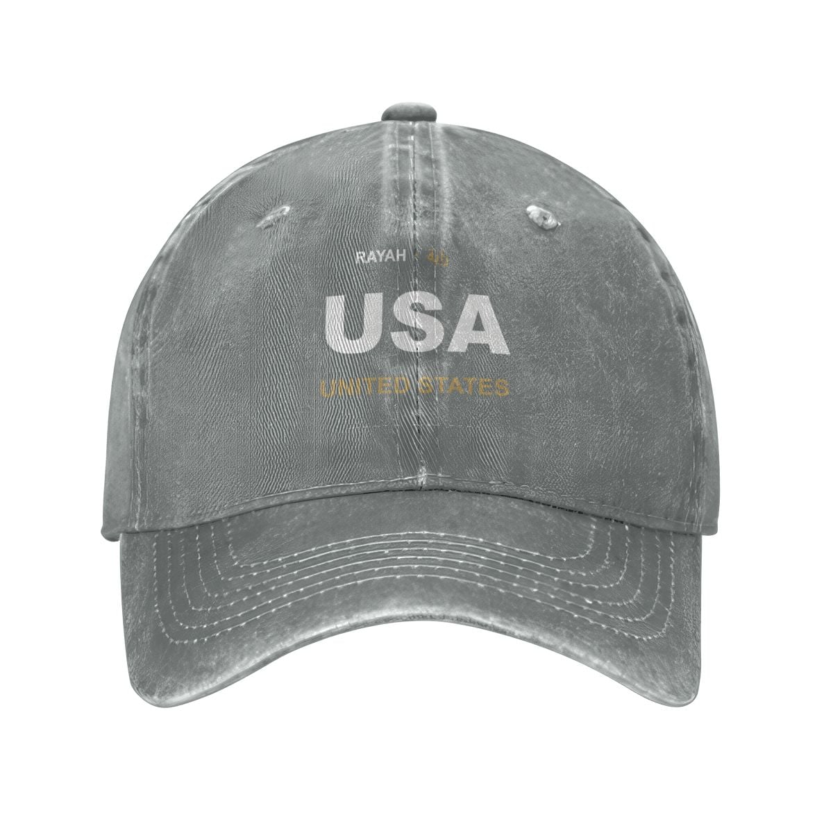 United States Washed Denim Cap — RAYAH.club