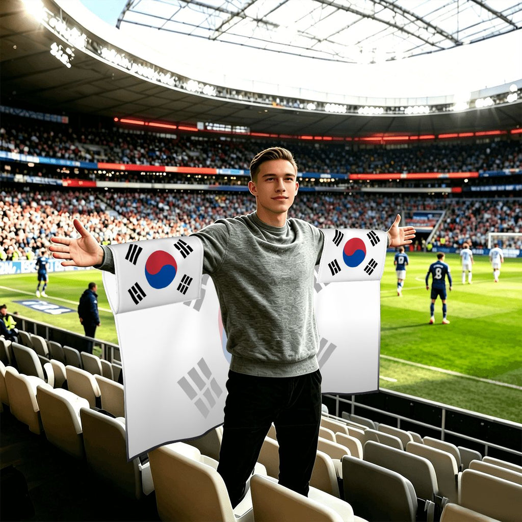 South Korea Flag Sleeve Cape — RAYAH.club