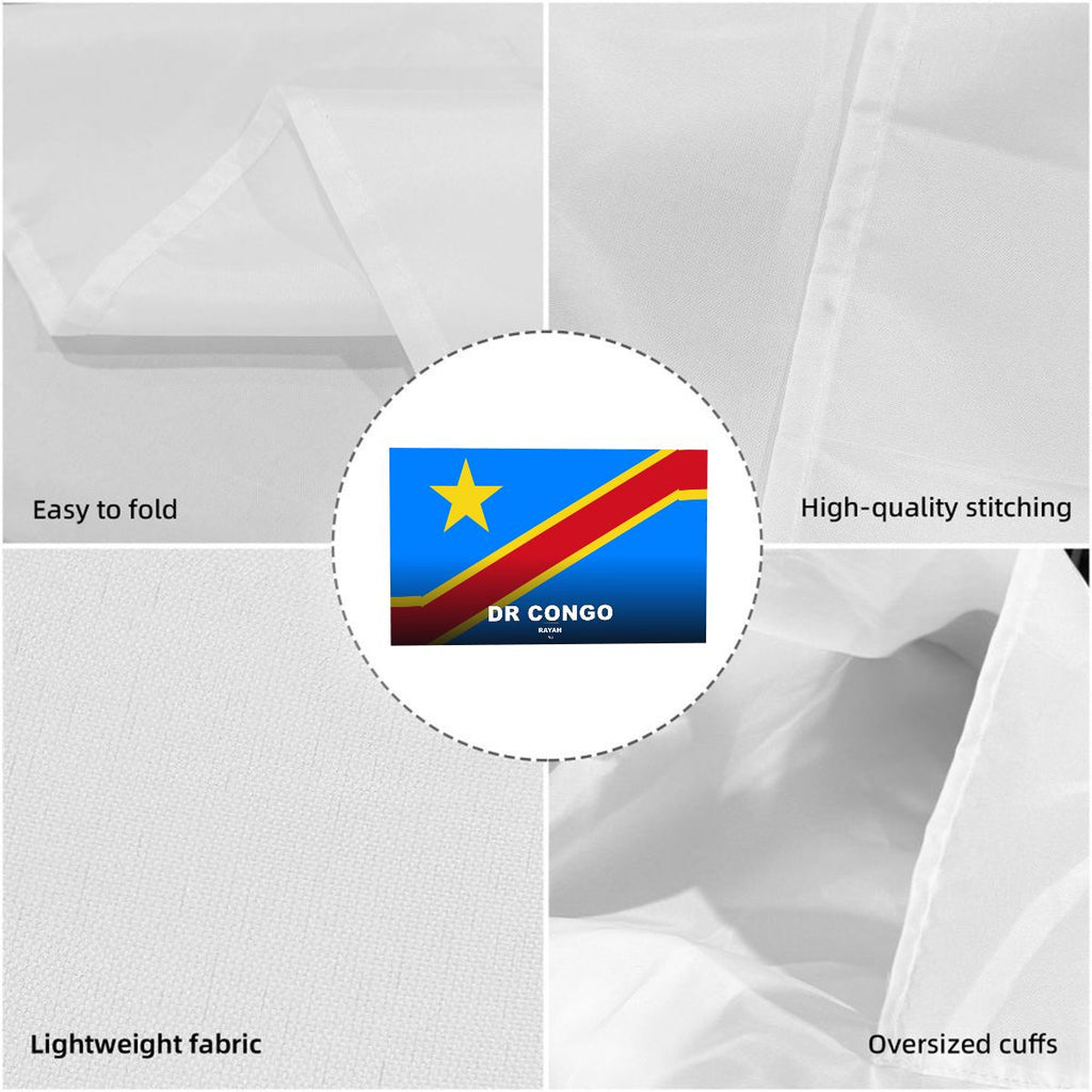 DR Congo World Cup 2026 Cape — Fan Flag Wearable