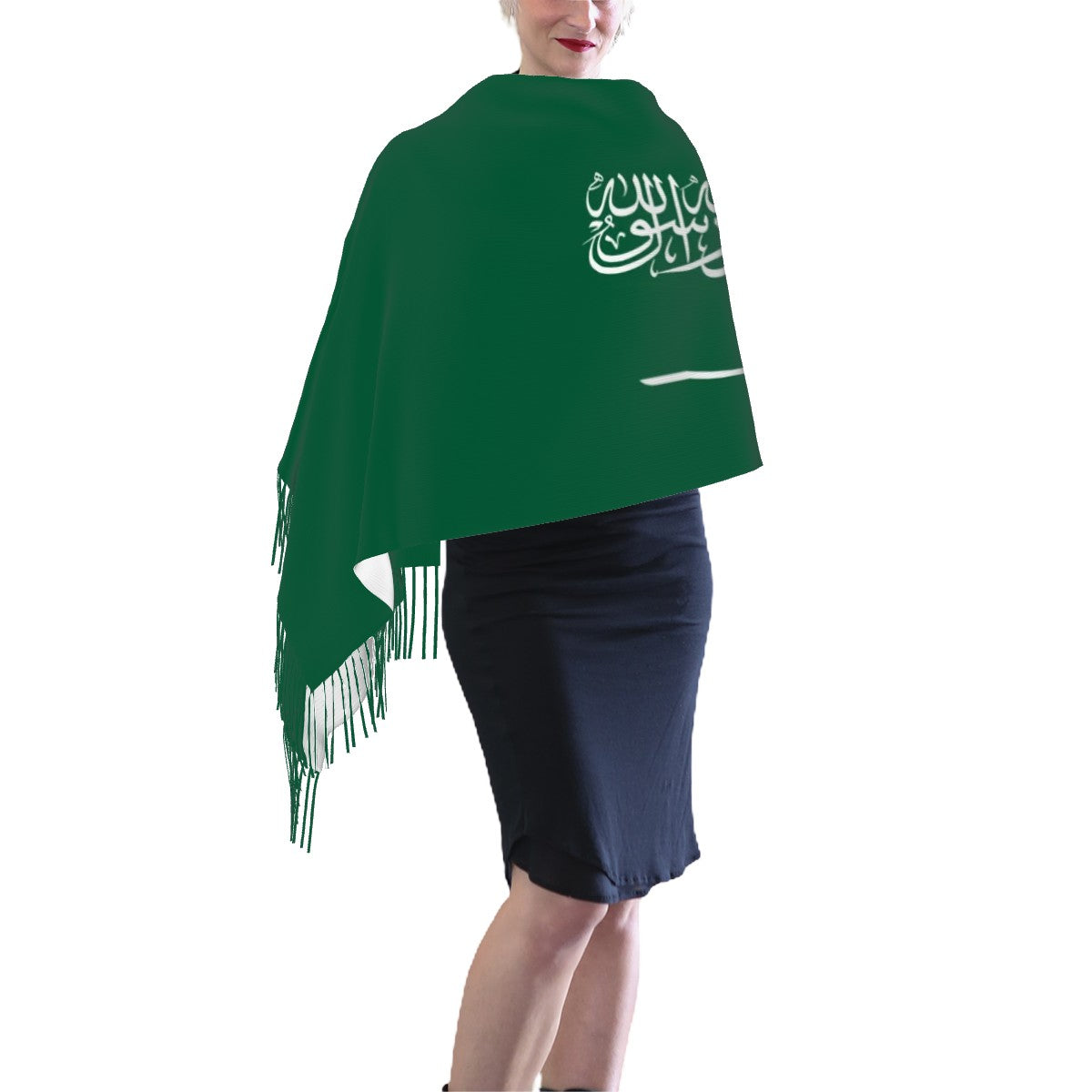 Saudi Arabia Fan Scarf — RAYAH.club