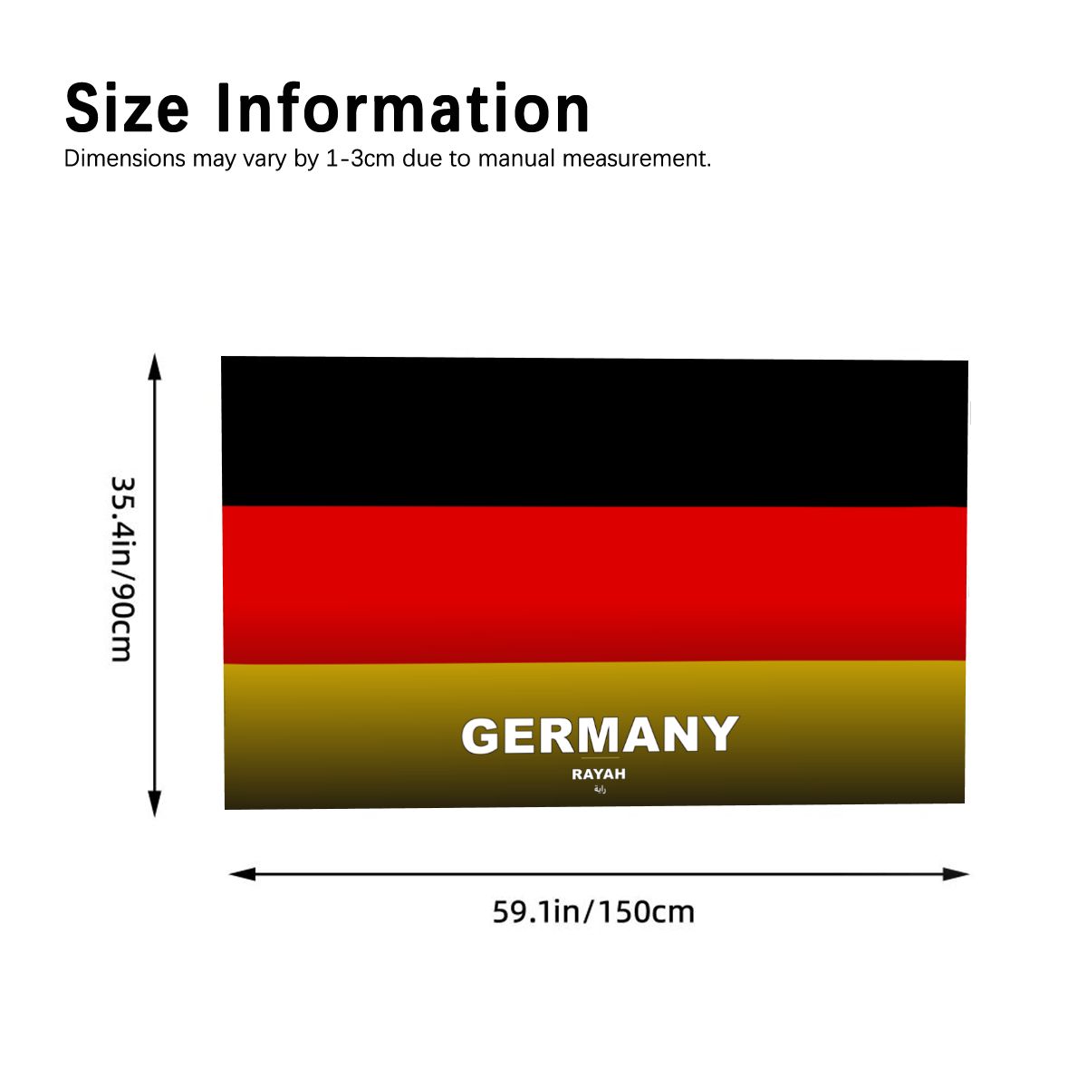 Germany Flag Sleeve Cape — RAYAH.club