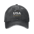 United States Washed Denim Cap — RAYAH.club