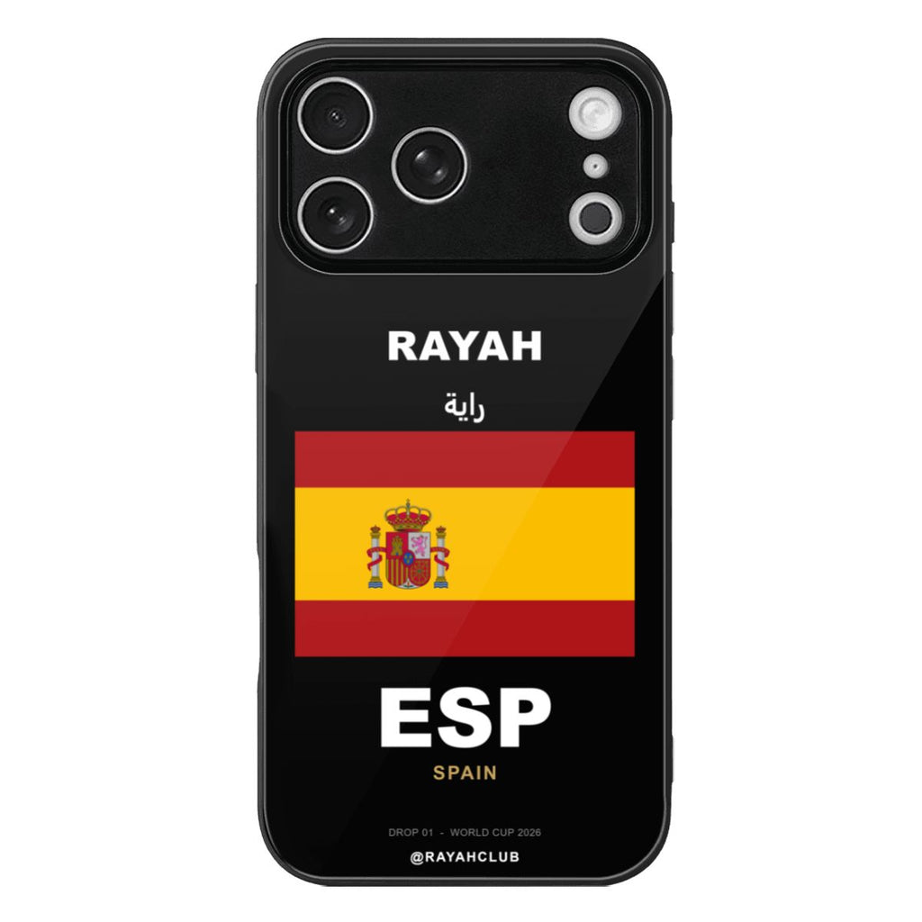 Spain iPhone 17 Pro Max Glass Case — RAYAH.club