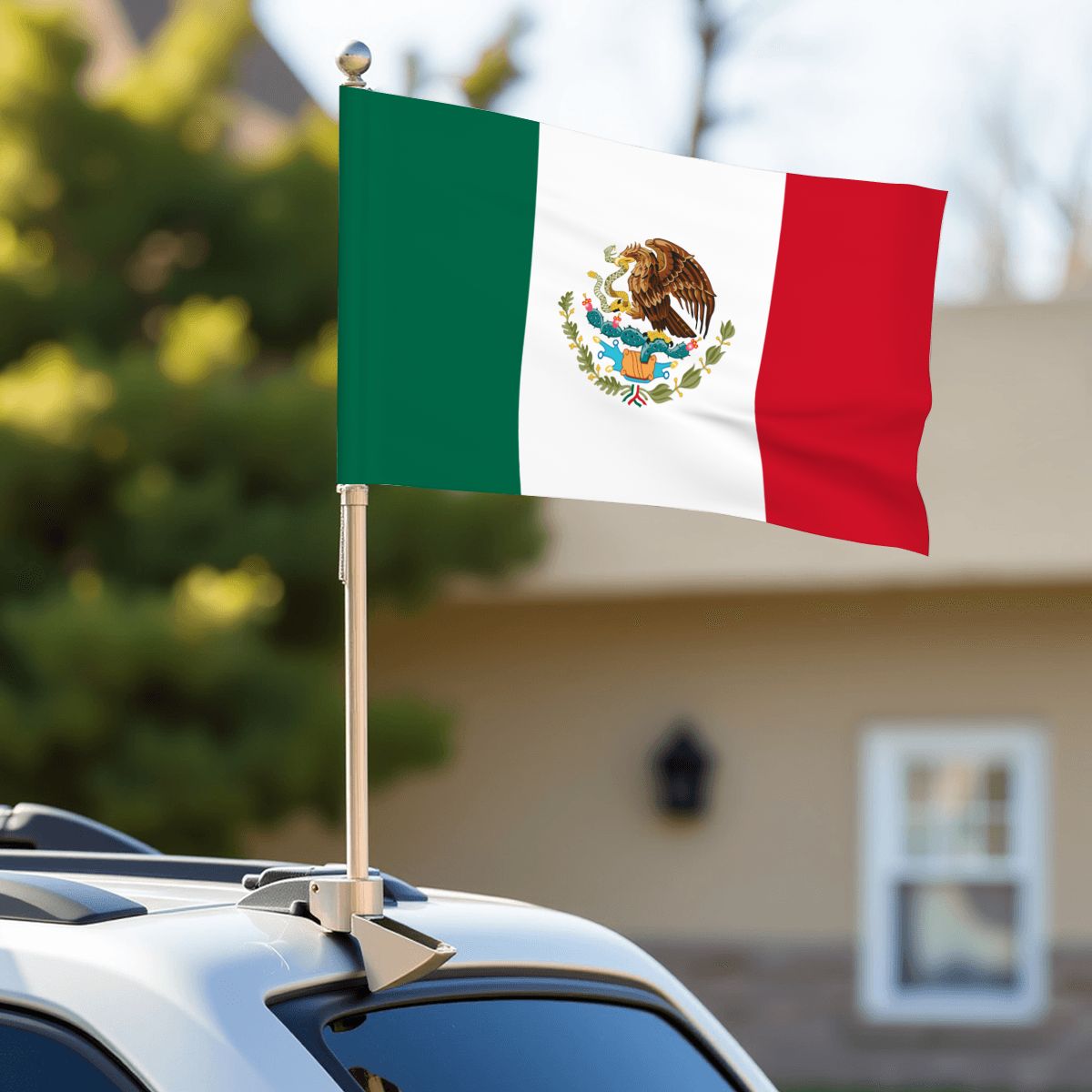 Mexico Car Flag — RAYAH.club