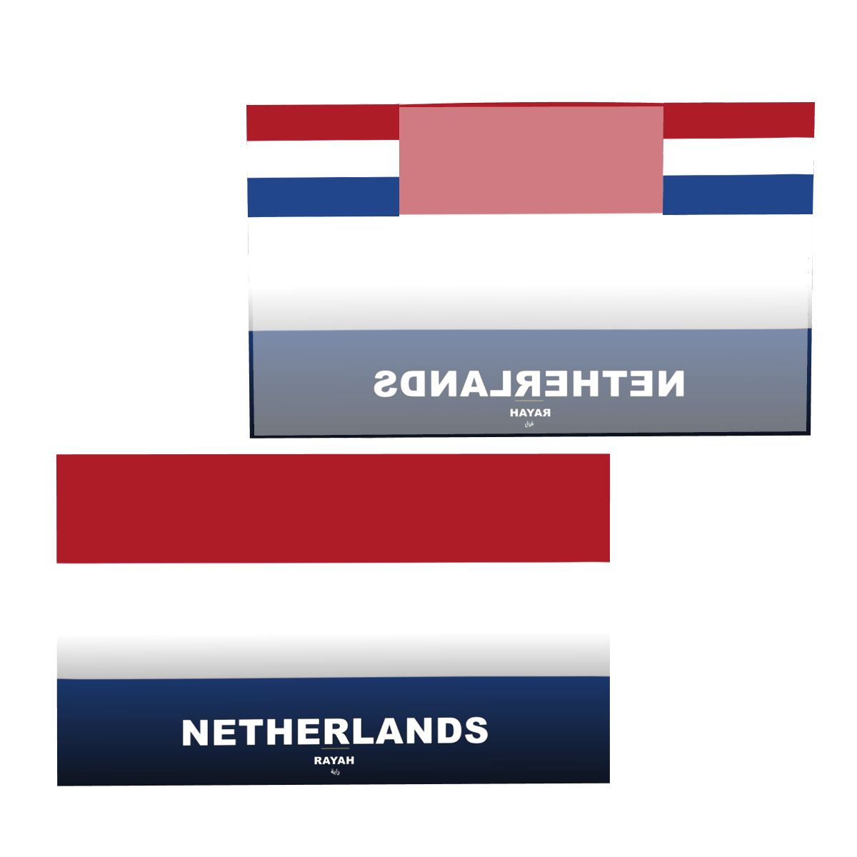 Netherlands Flag Sleeve Cape — RAYAH.club