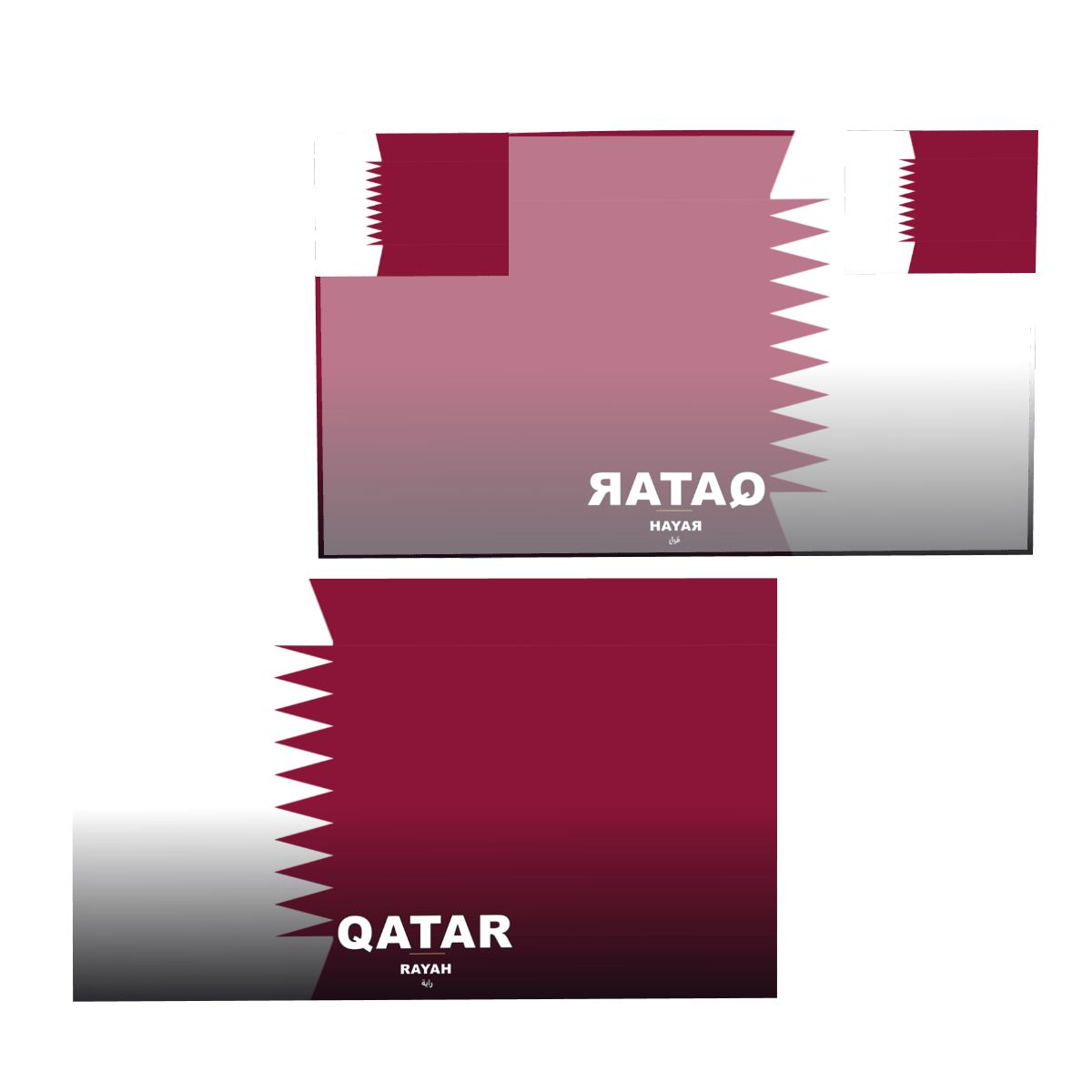Qatar World Cup 2026 Cape — Fan Flag Wearable