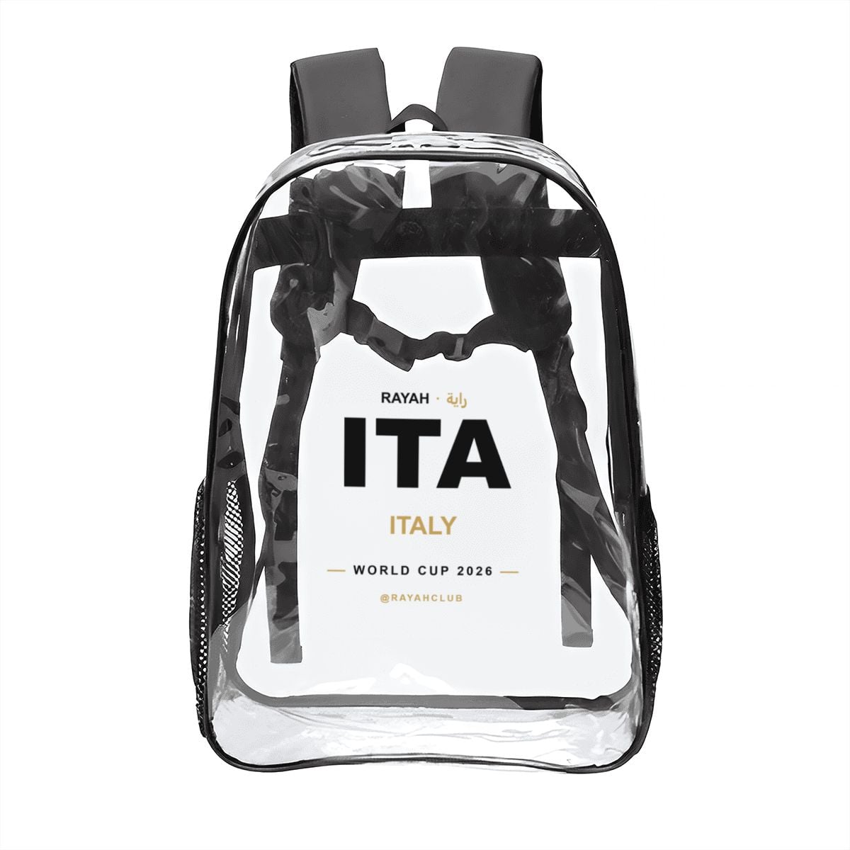 Italy Clear Stadium Backpack — RAYAH.club