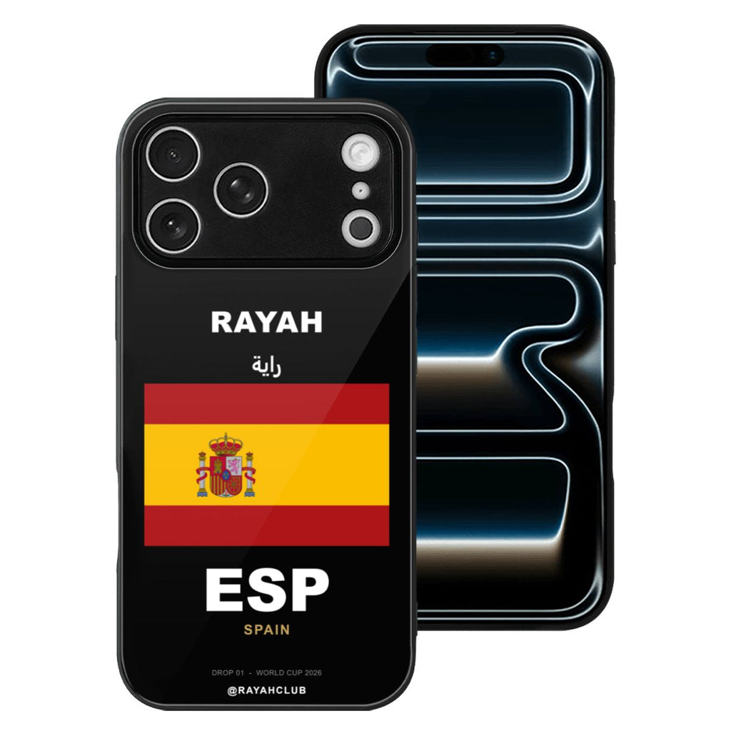 Spain iPhone 17 Pro Max Glass Case — RAYAH.club