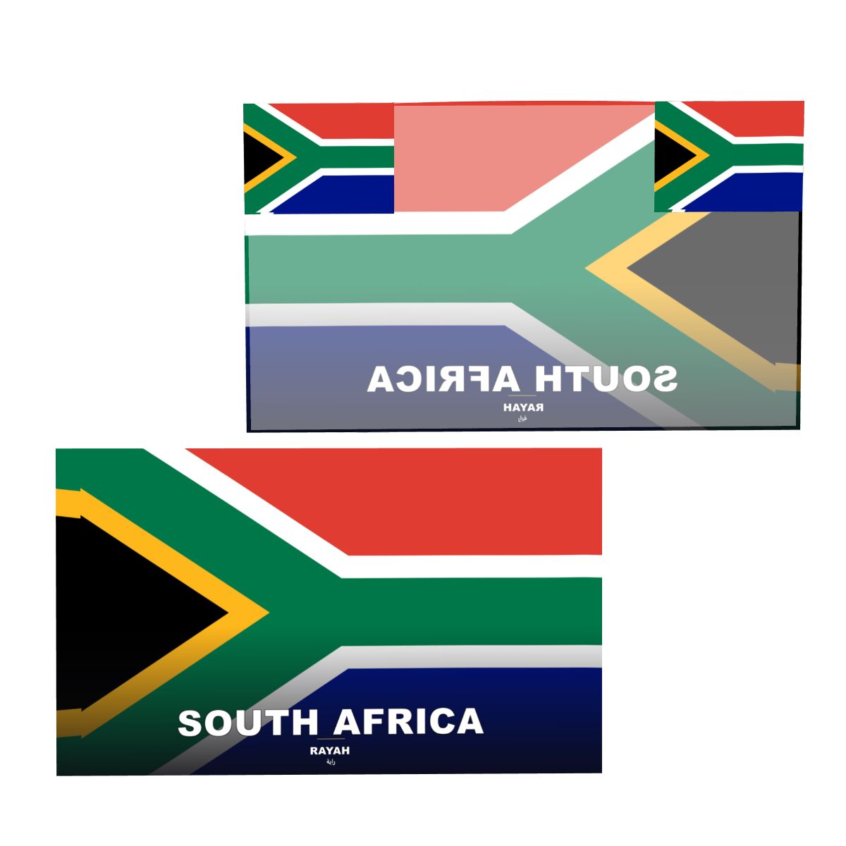South Africa World Cup 2026 Cape — Fan Flag Wearable