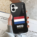 World Cup 2026 iPhone 16 Case — Netherlands Flag