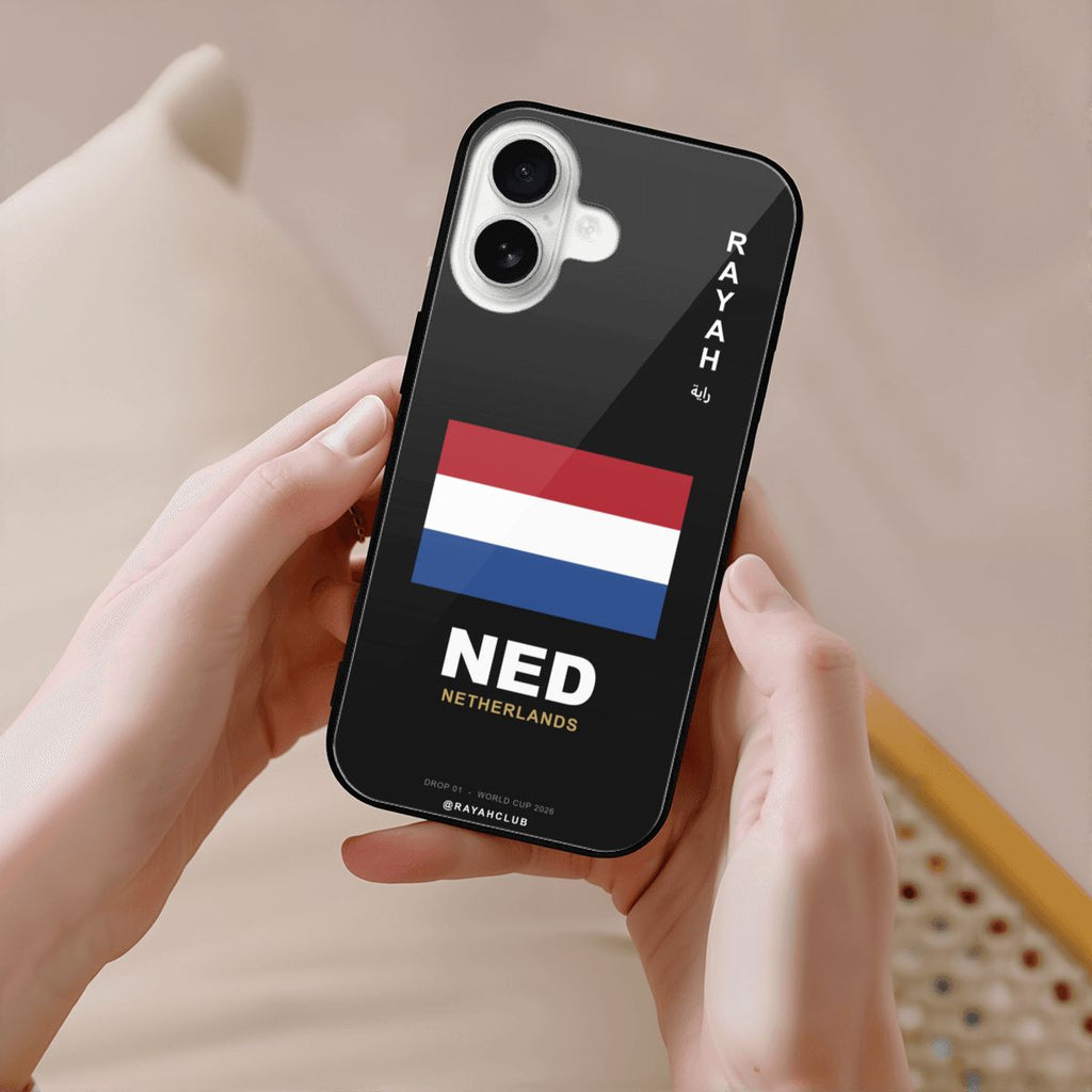 Netherlands iPhone 16 Glass Case — RAYAH.club