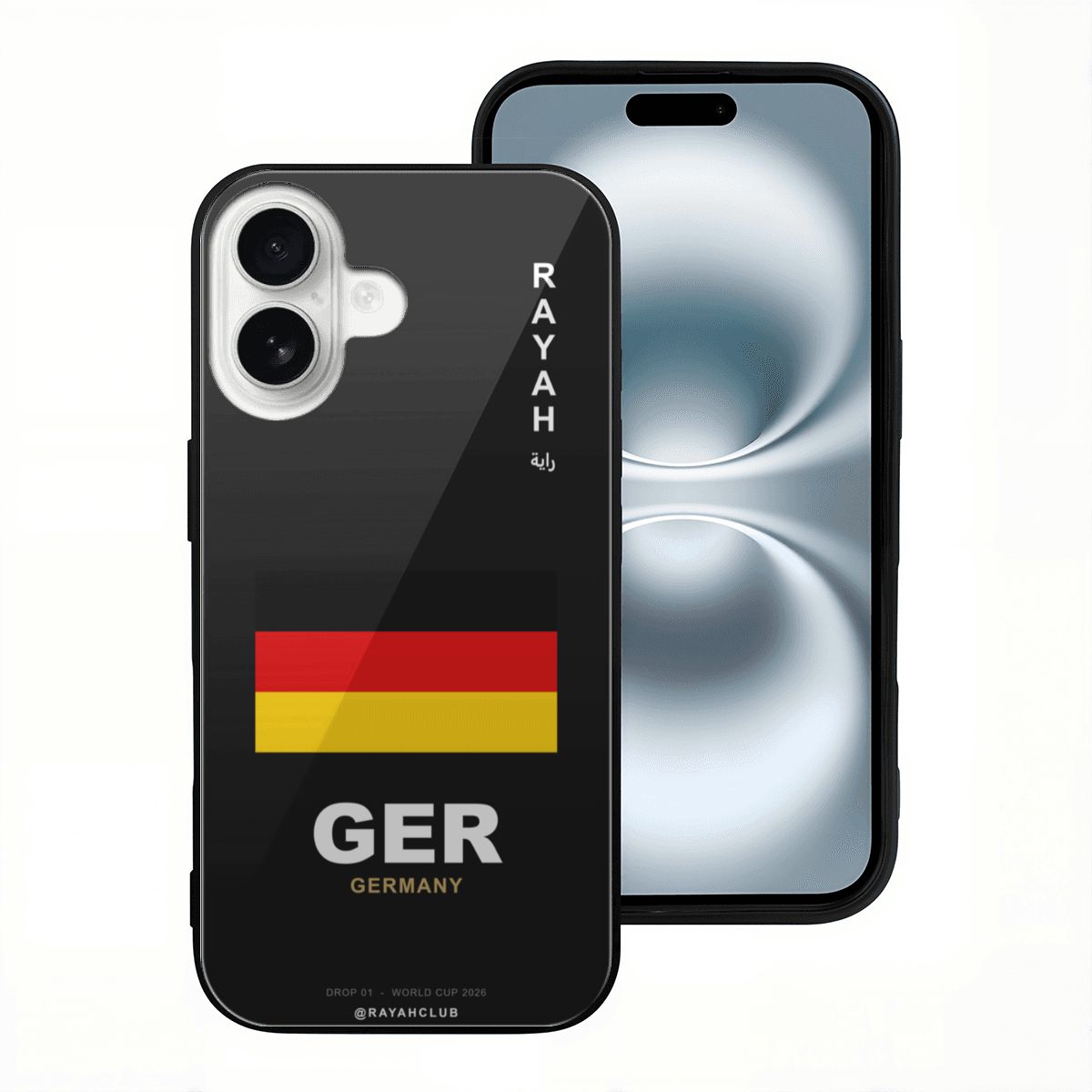 Germany iPhone 16 Glass Case — RAYAH.club