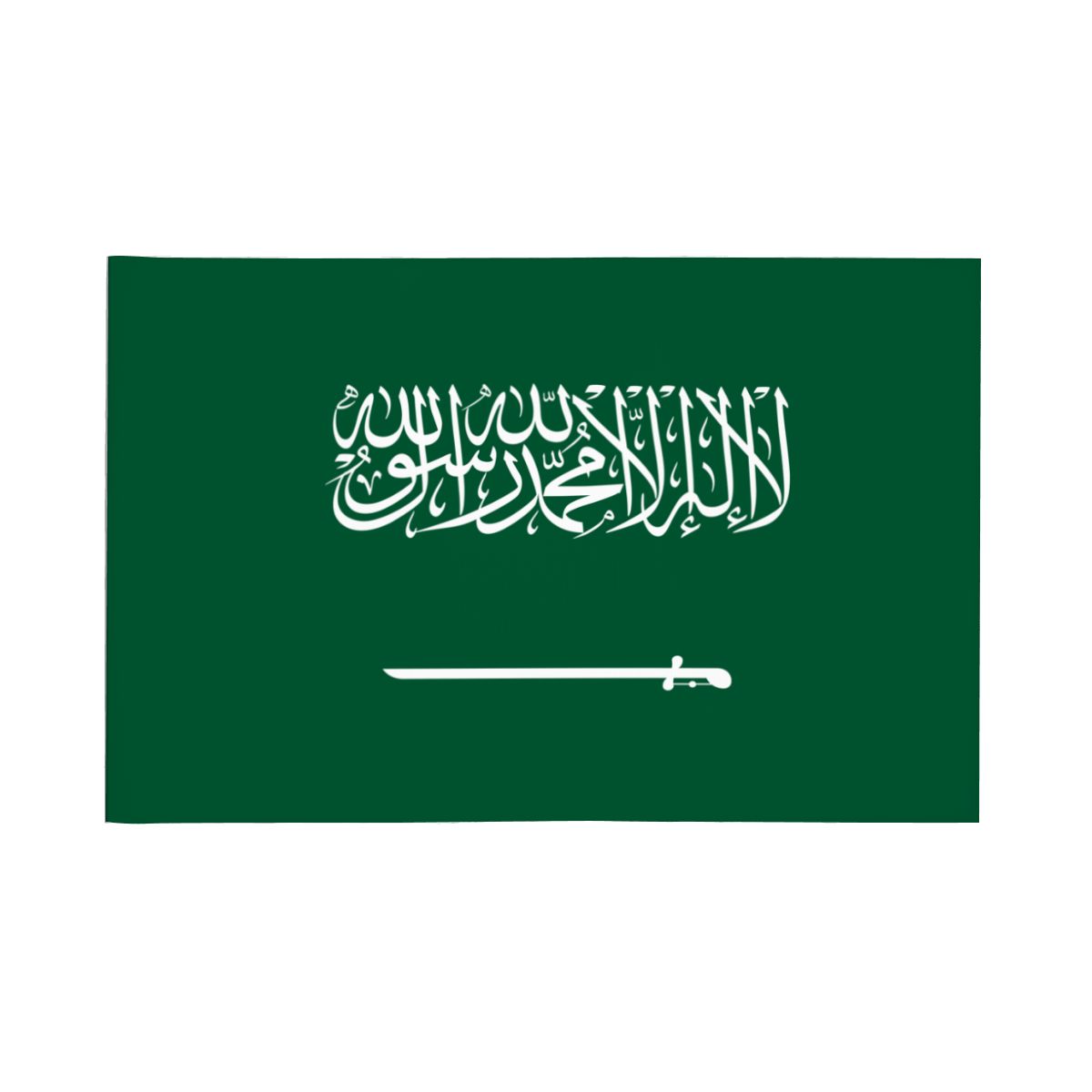 Saudi Arabia Car Flag — RAYAH.club