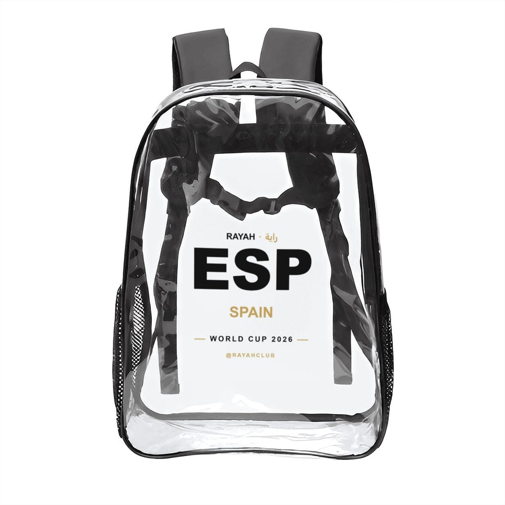 Spain Clear Stadium Backpack — RAYAH.club