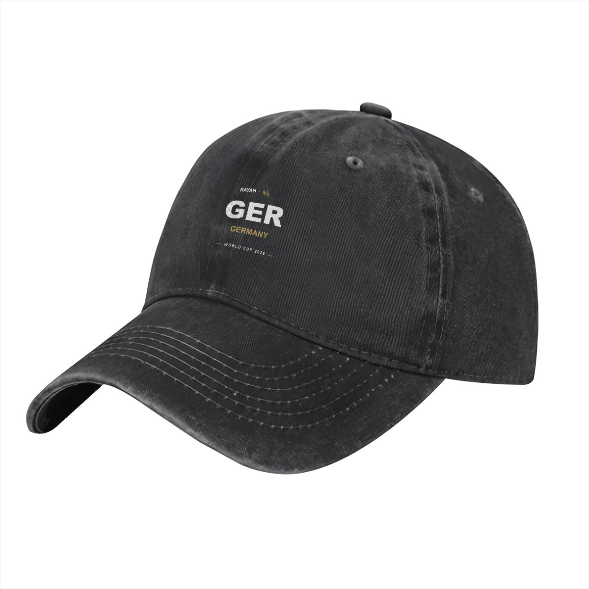 Germany Washed Denim Cap — RAYAH.club