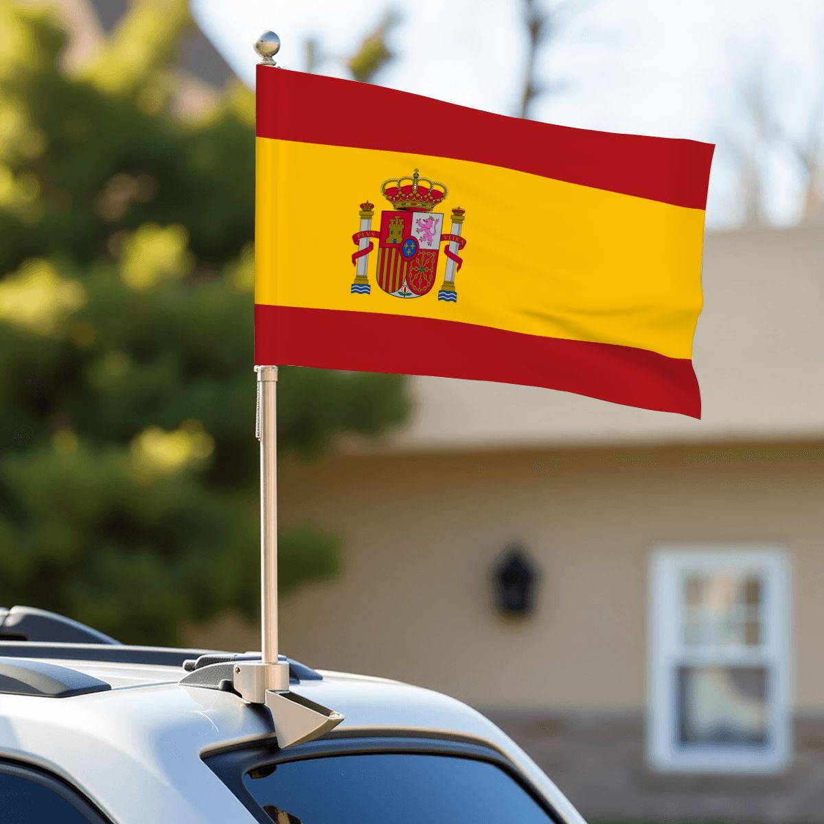 Spain Car Flag — RAYAH.club