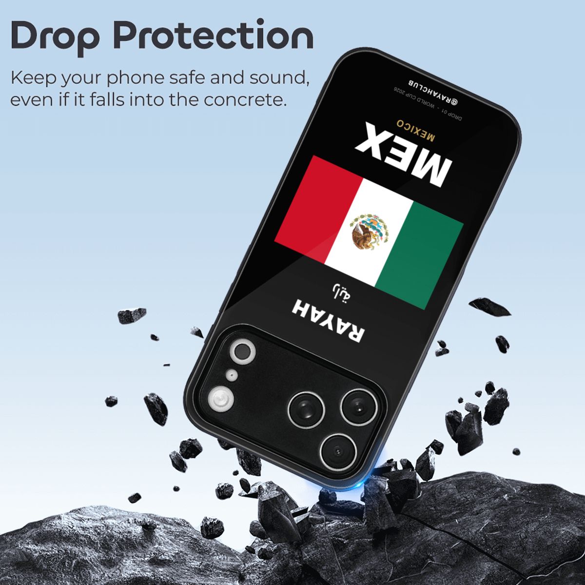Mexico iPhone 17 Pro Max Glass Case — RAYAH.club