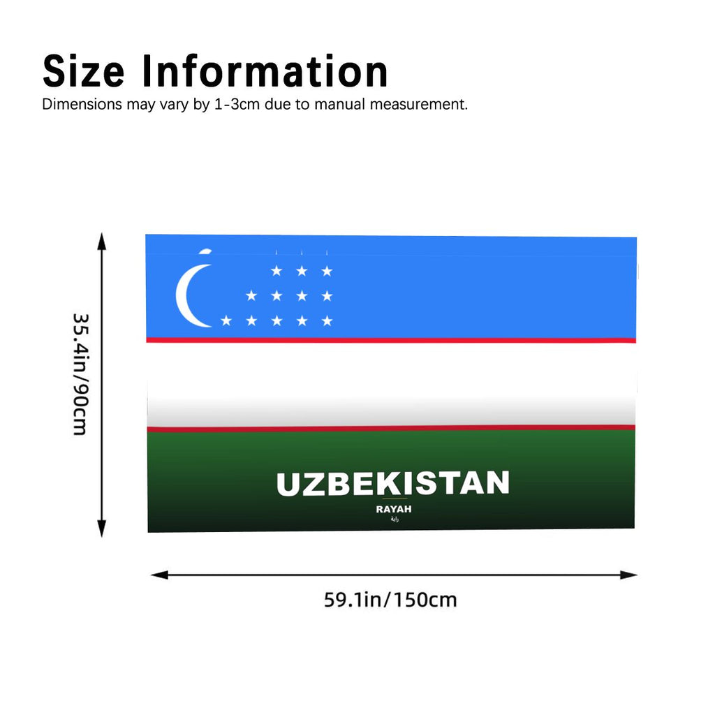 Uzbekistan World Cup 2026 Cape — Fan Flag Wearable