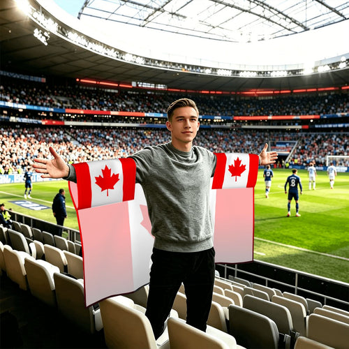 Canada World Cup 2026 Cape — Fan Flag Wearable