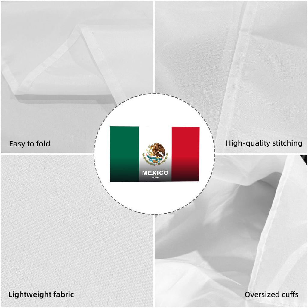 Mexico Flag Sleeve Cape — RAYAH.club