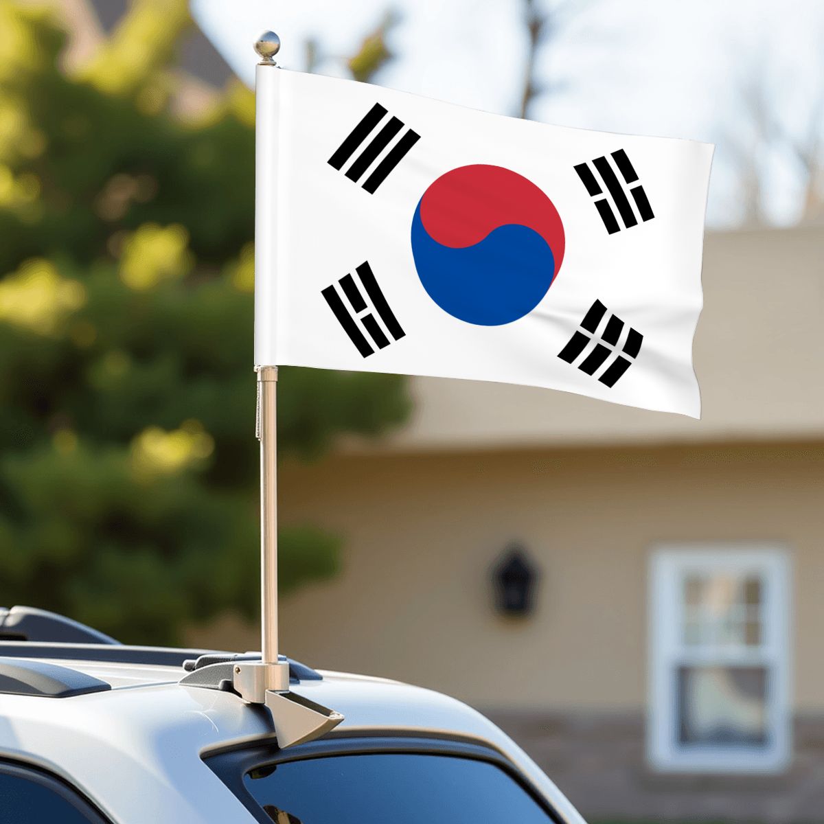 South Korea Car Flag — RAYAH.club