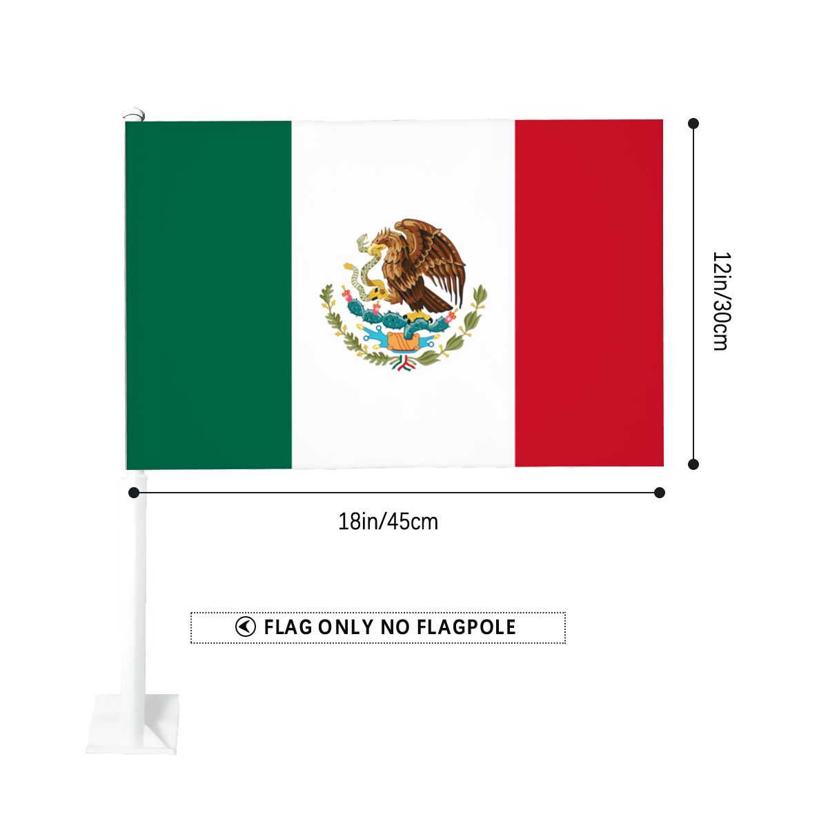 Mexico Car Flag — RAYAH.club