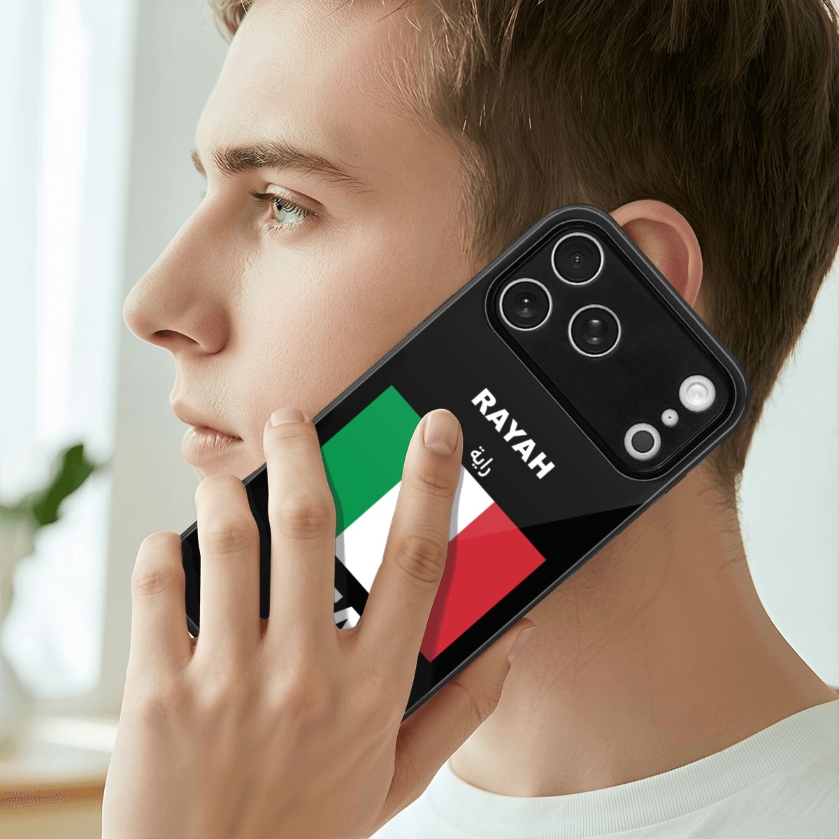Italy iPhone 17 Pro Max Glass Case — RAYAH.club