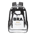 Brazil Clear Stadium Backpack — RAYAH.club