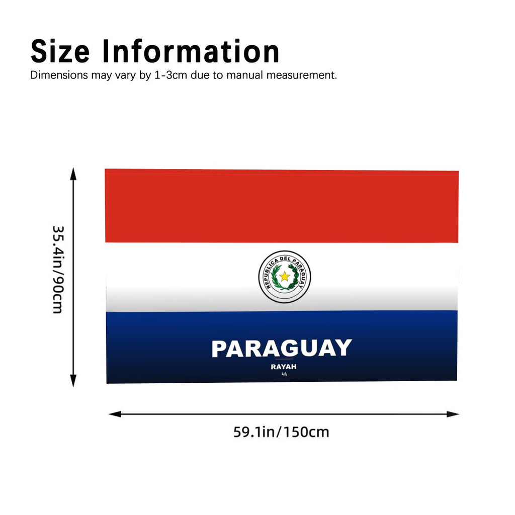 Paraguay World Cup 2026 Cape — Fan Flag Wearable