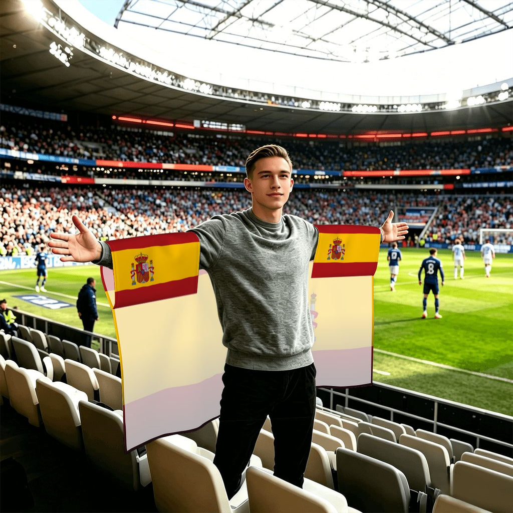 Spain Flag Sleeve Cape — RAYAH.club