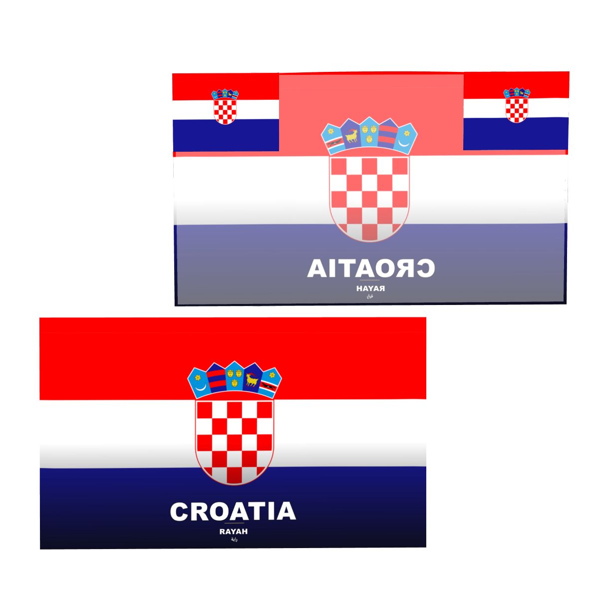 Croatia World Cup 2026 Cape — Fan Flag Wearable