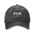 Portugal Washed Denim Cap — RAYAH.club
