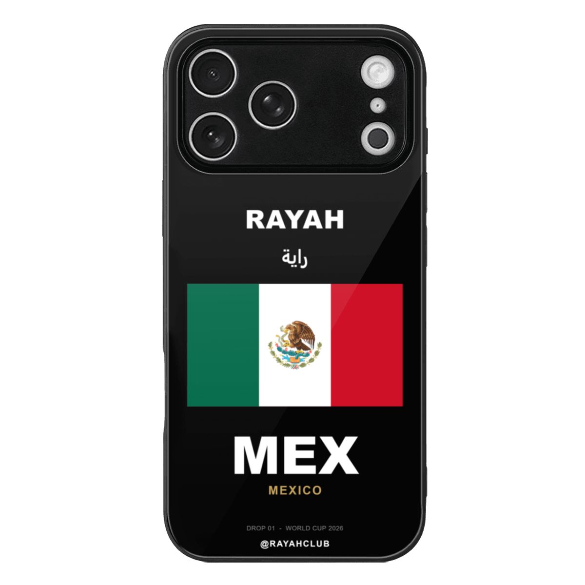 Mexico iPhone 17 Pro Max Glass Case — RAYAH.club