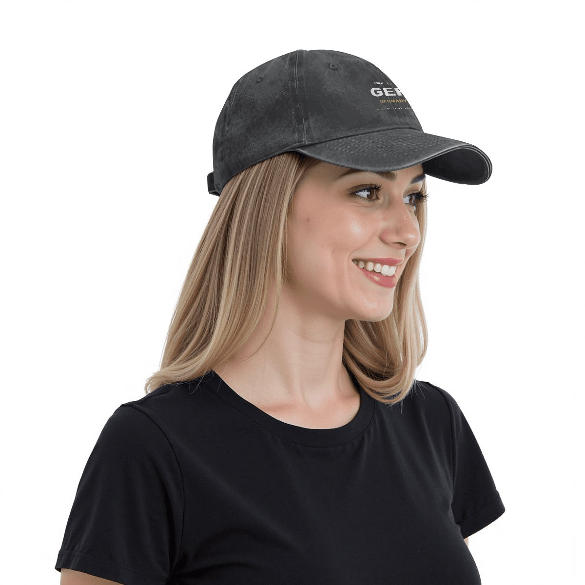 Germany Washed Denim Cap — RAYAH.club