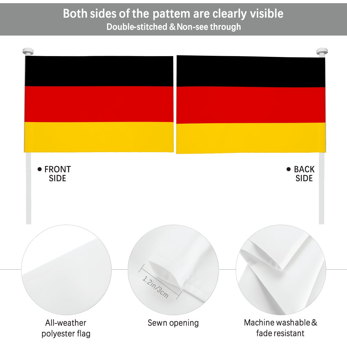Germany Car Flag — RAYAH.club