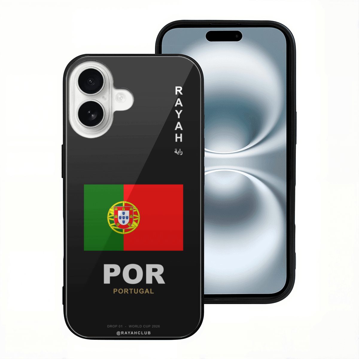 Portugal iPhone 16 Glass Case — RAYAH.club