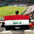 Iraq World Cup 2026 Cape — Fan Flag Wearable