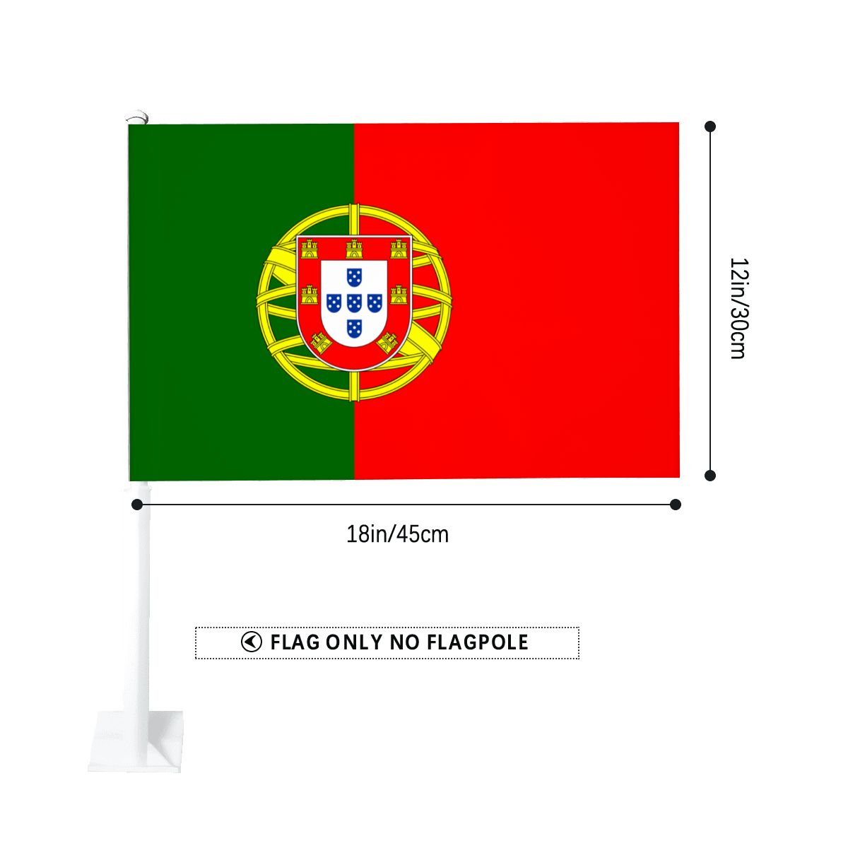Portugal Car Flag — RAYAH.club