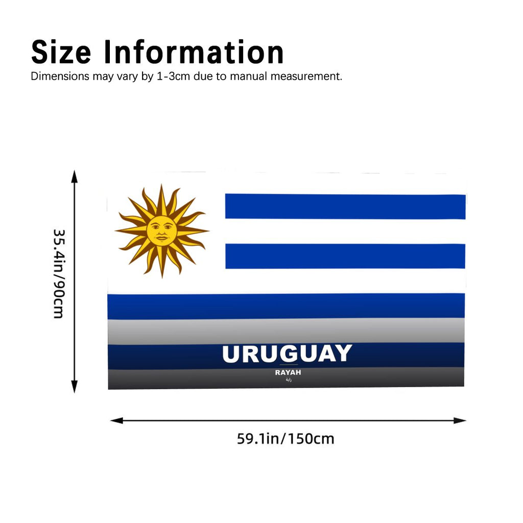 Uruguay Flag Sleeve Cape — RAYAH.club