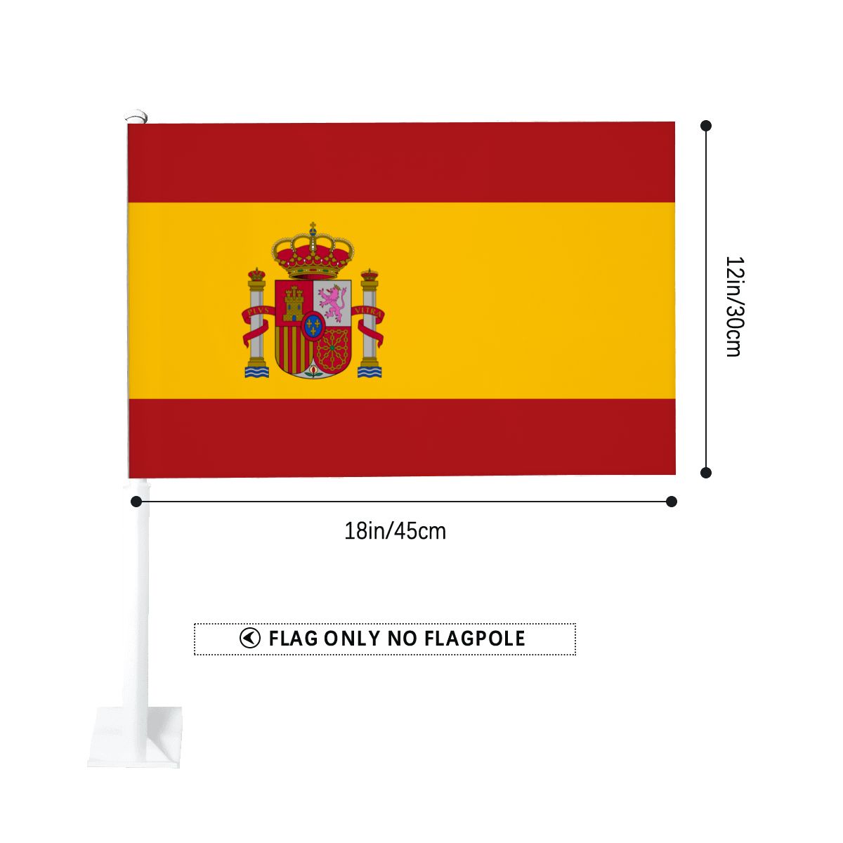 Spain Car Flag — RAYAH.club