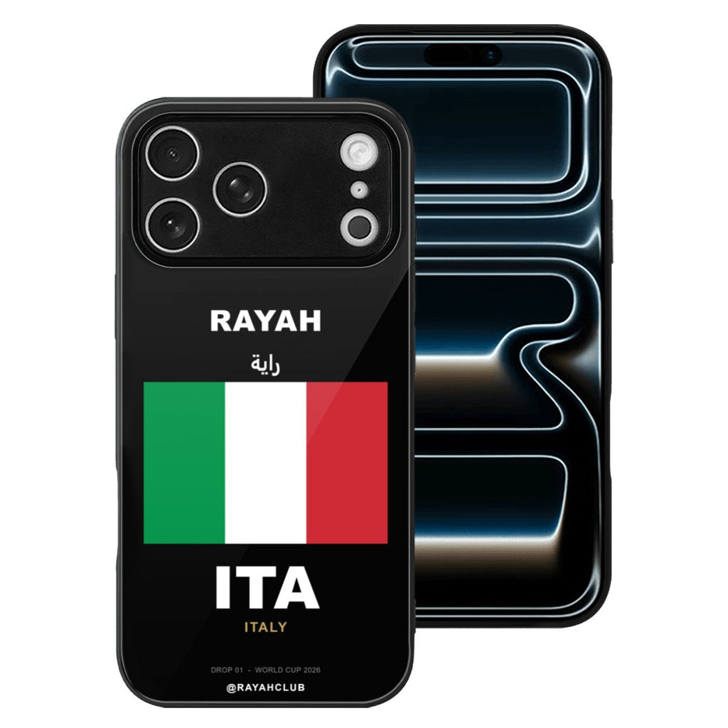 Italy iPhone 17 Pro Max Glass Case — RAYAH.club