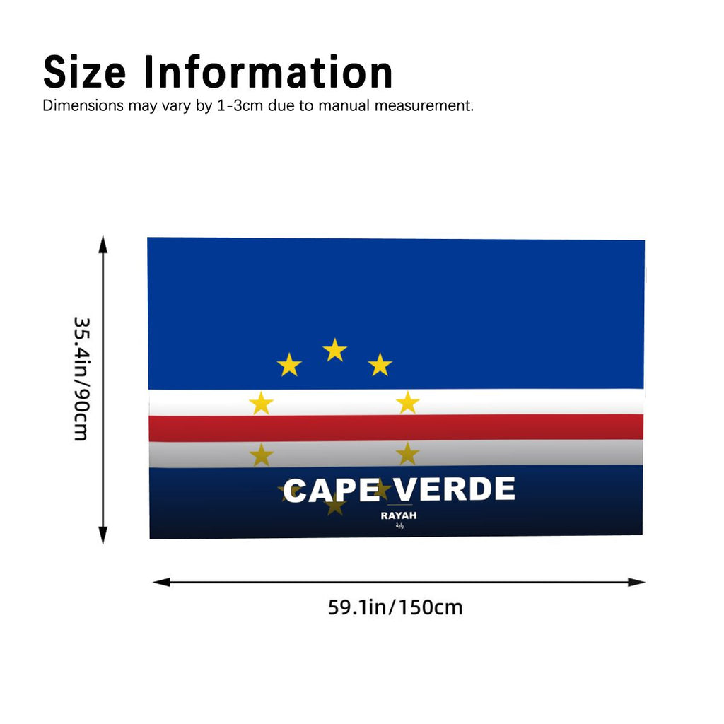 Cape Verde World Cup 2026 Cape — Fan Flag Wearable