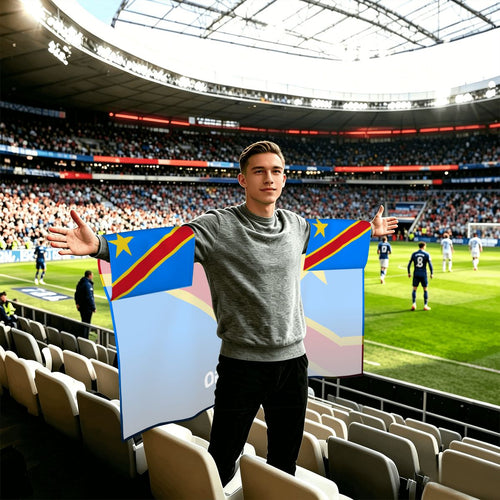 DR Congo World Cup 2026 Cape — Fan Flag Wearable
