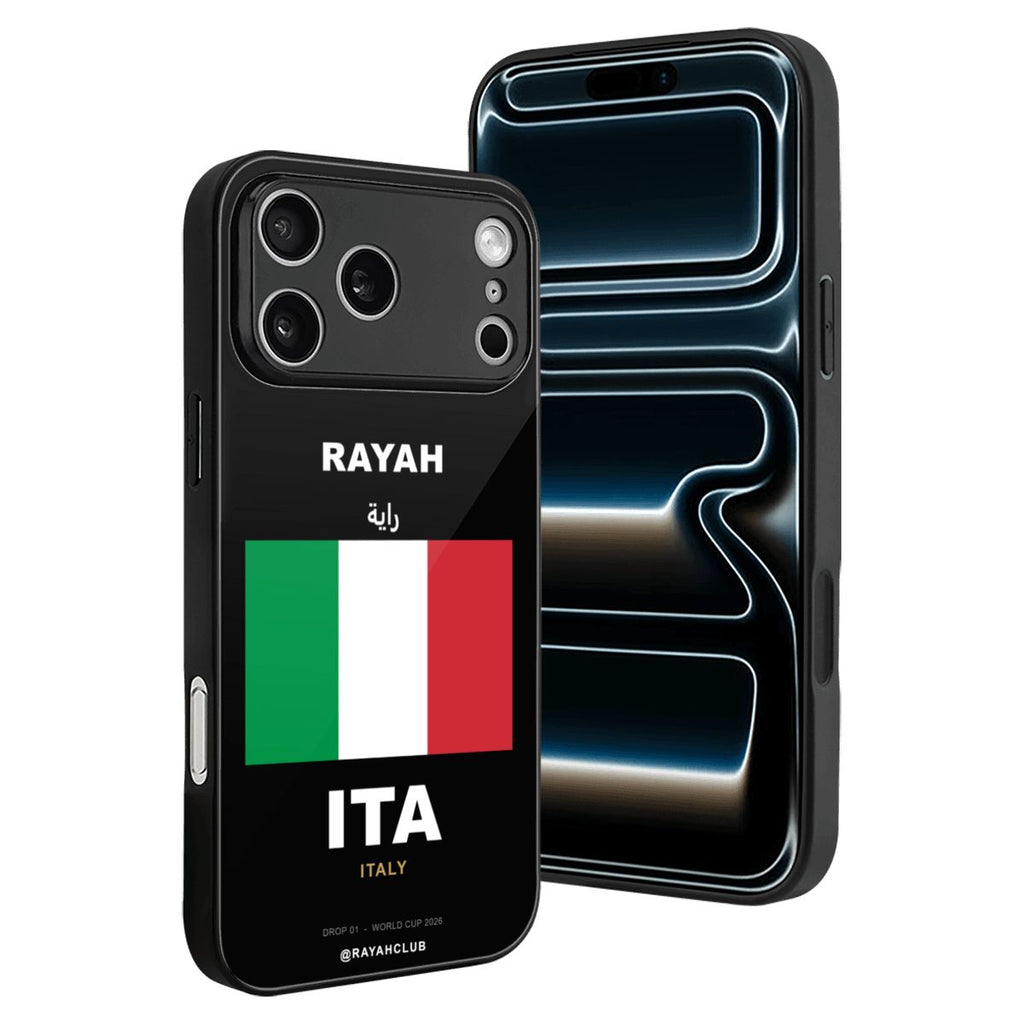 Italy iPhone 17 Pro Max Glass Case — RAYAH.club