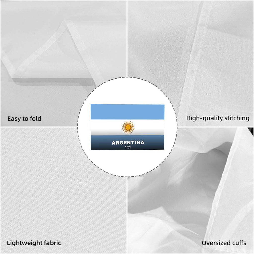 Argentina Flag Sleeve Cape — RAYAH.club