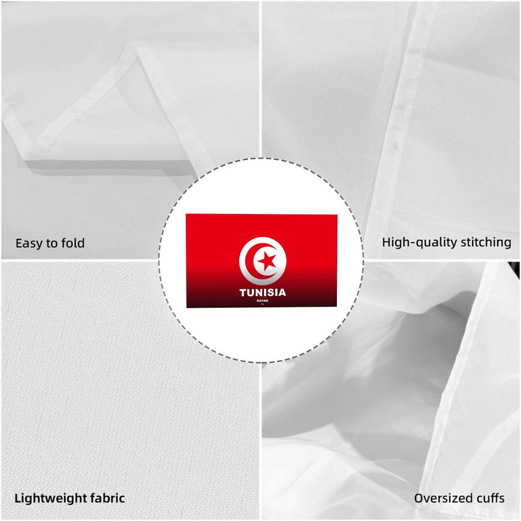 Tunisia World Cup 2026 Cape — Fan Flag Wearable