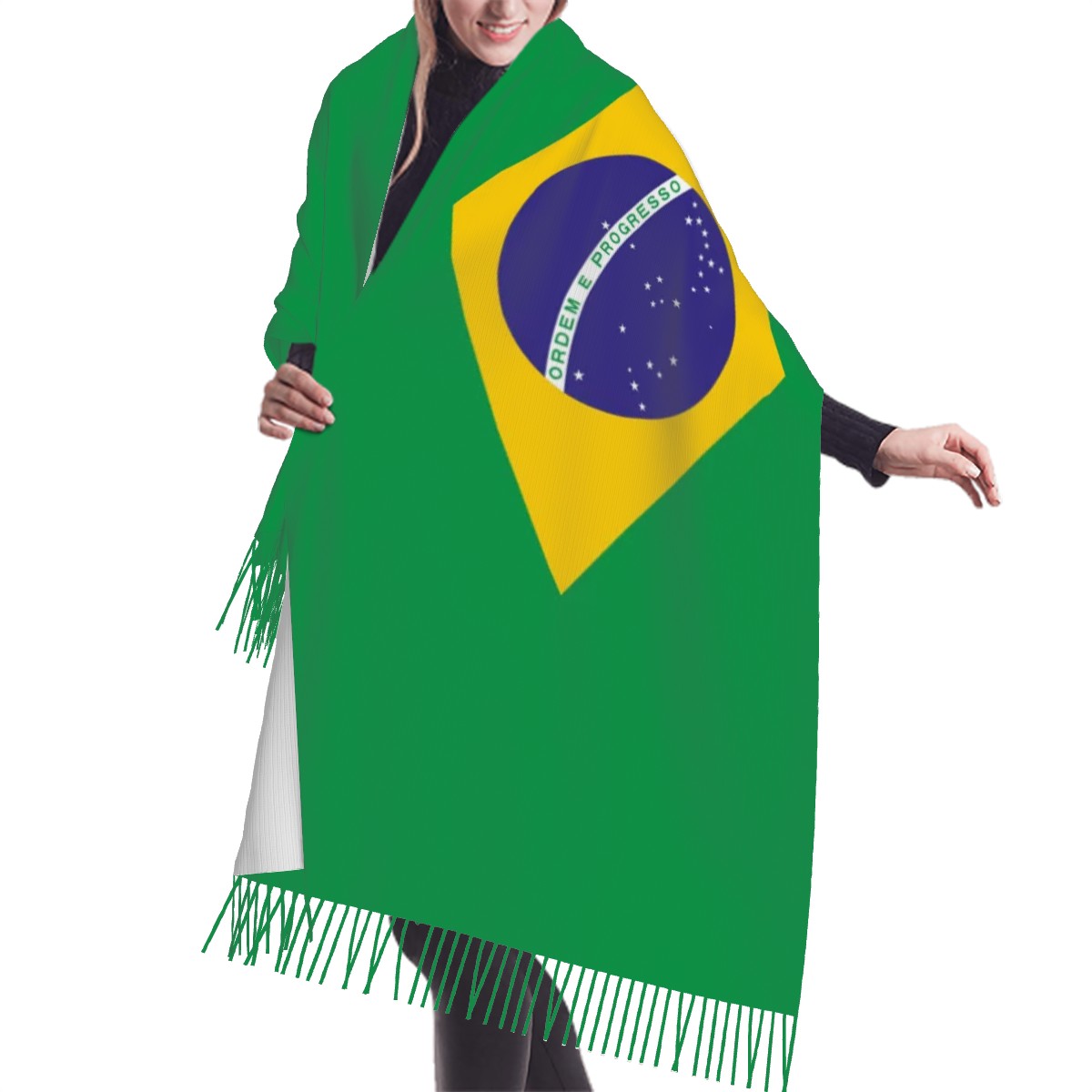 Brazil Fan Scarf — RAYAH.club