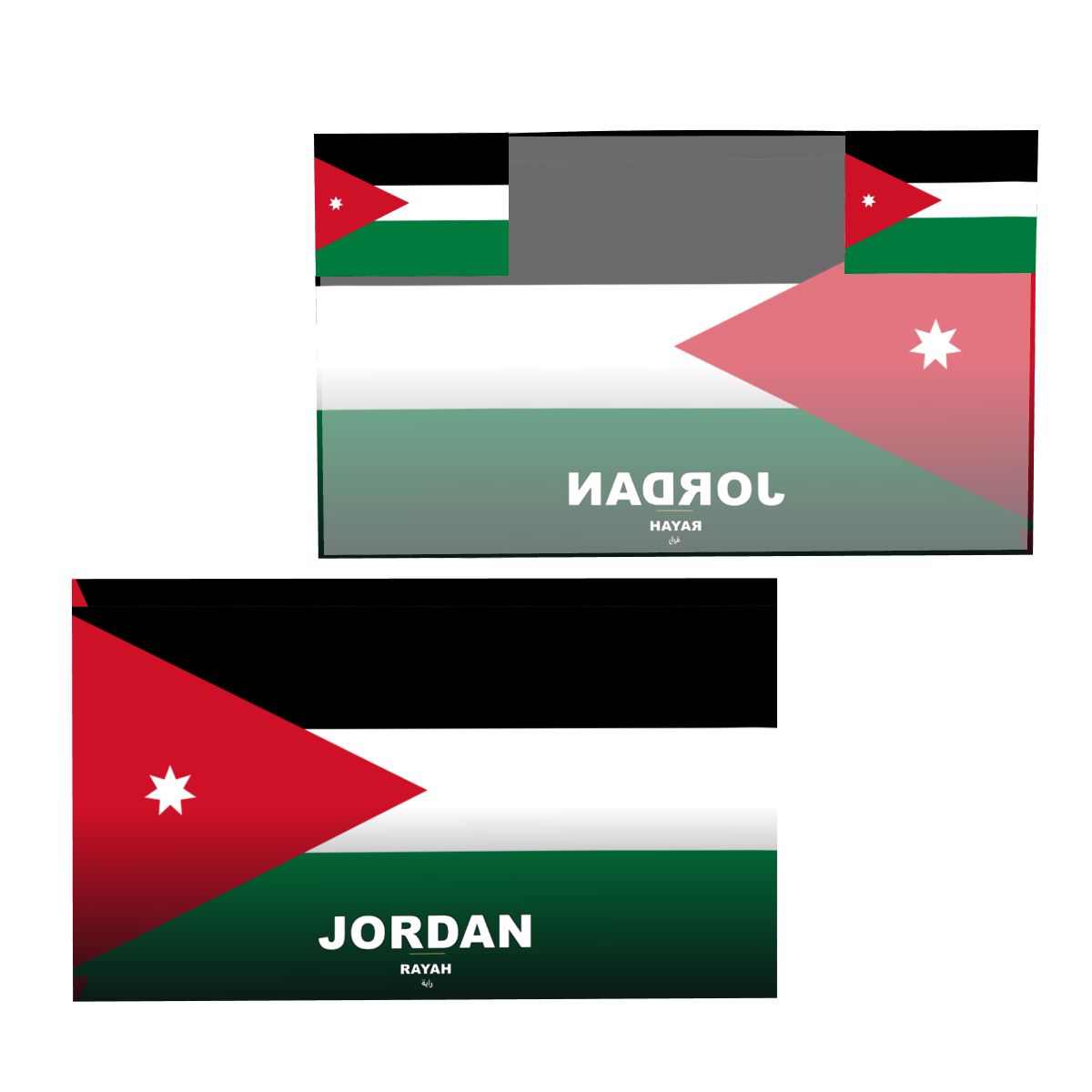 Jordan World Cup 2026 Cape — Fan Flag Wearable