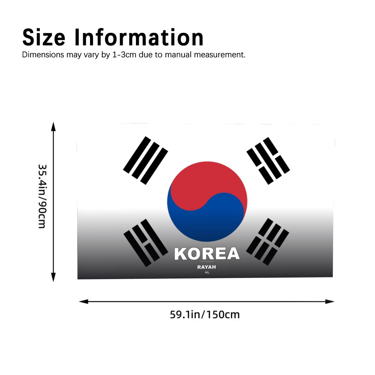 South Korea Flag Sleeve Cape — RAYAH.club
